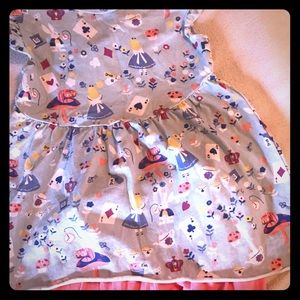 Cute Alice in Wonderland Short Set